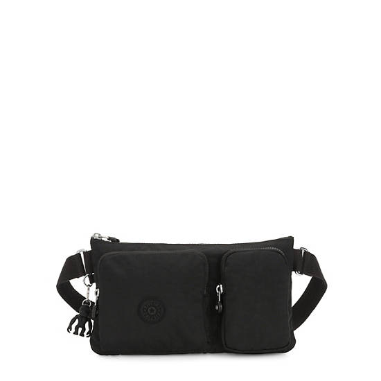 Kipling Presto Up Waist Pack Bags Black Noir | CA 2166HA